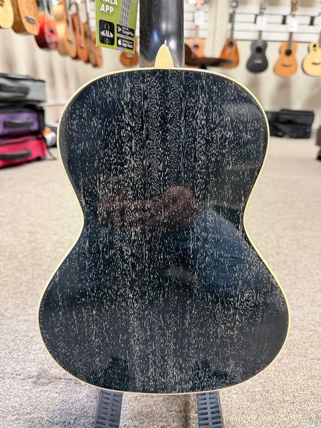 KALA KA-SDH-T Solid Salt and Pepper Doghair Mahogany Tenor Ukulele w/Case