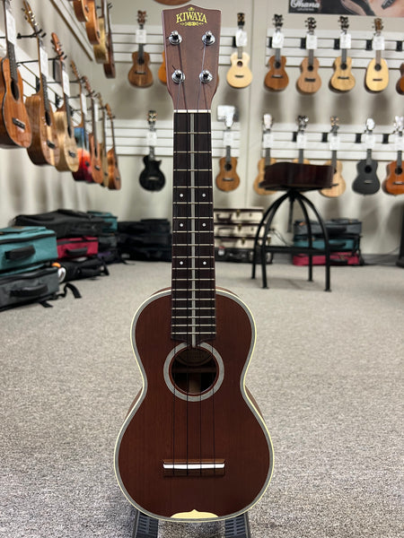 Kiwaya KTS-7 Solid Honduran Mahogany Soprano Ukulele - Artist Series