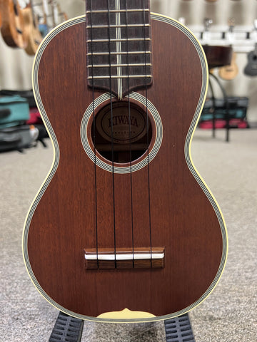 Kiwaya KTS-7 Solid Honduran Mahogany Soprano Ukulele - Artist Series