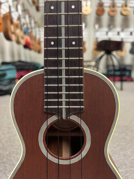 Kiwaya KTS-7 Solid Honduran Mahogany Soprano Ukulele - Artist Series