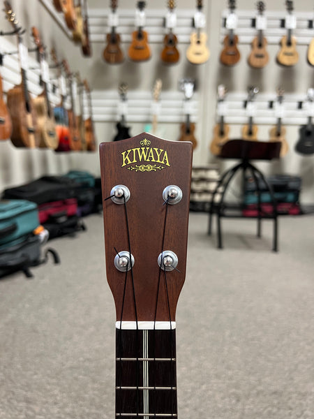 Kiwaya KTS-7 Solid Honduran Mahogany Soprano Ukulele - Artist Series