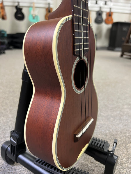 Kiwaya KTS-7 Solid Honduran Mahogany Soprano Ukulele - Artist Series