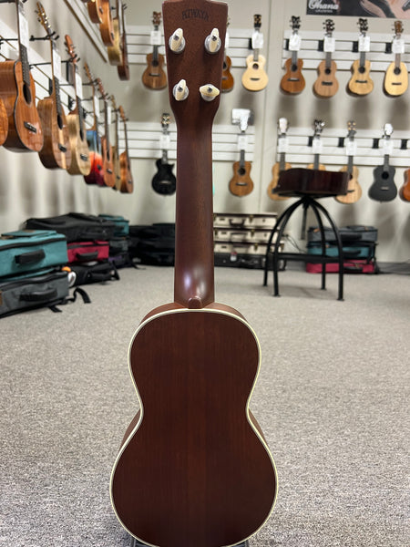 Kiwaya KTS-7 Solid Honduran Mahogany Soprano Ukulele - Artist Series