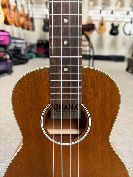 OHANA TK-20 Mahogany Tenor Ukulele - Solid Top