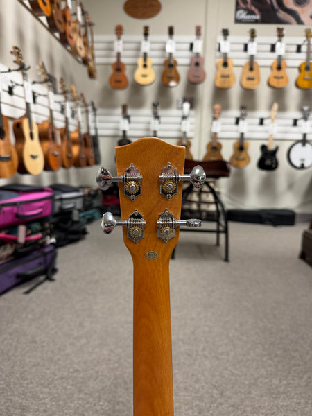 OHANA TK-20CE Mahogany Electric Tenor Ukulele - Solid Mahogany Top Cutaway Electric