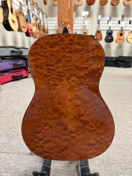 KALA KA-20th-SQS-B Solid Spruce/Quilted Sapele Baritone Ukulele w/Case - 20th Anniversary Limited Edition