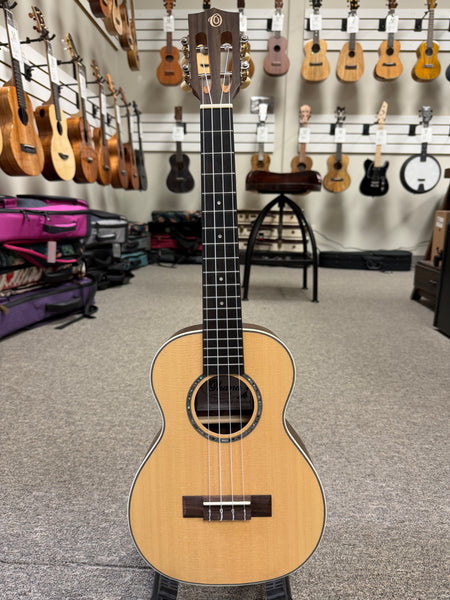 Ohana TK-70R Tenor Ukulele - Solid Spruce/Rosewood TK70R