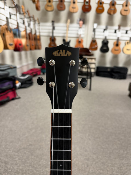 KALA KA-SB-ACA-T Solid Body Acacia Tenor Ukulele w/Case