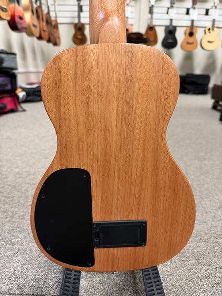 KALA KA-SB-ACA-T Solid Body Acacia Tenor Ukulele w/Case