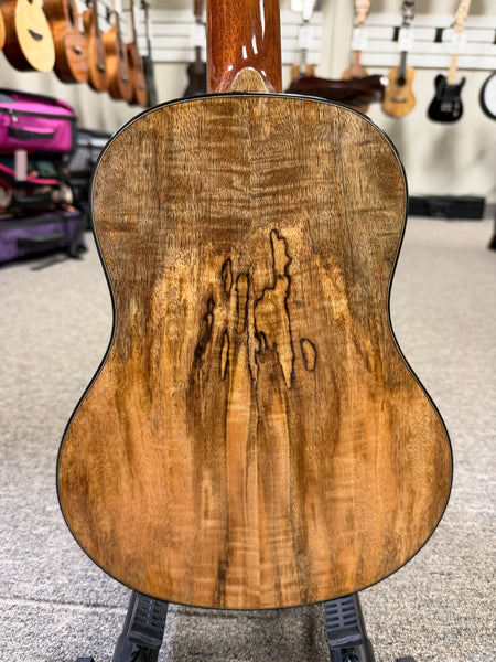 Risa Solid Spalted Mango Tenor Ukulele - Pre Loved -  UKA-MAN-BAT