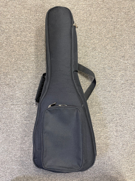 Bruce Wei Solid Curly Koa Tenor Ukulele w/Case - Pre Loved - Floral Inlay