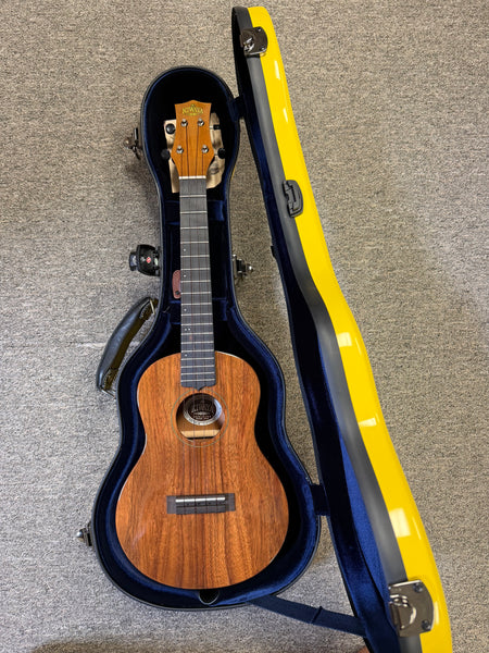 Kiwaya KPT-1K Solid Koa Tenor Ukulele w/Case #2 - Pre Loved