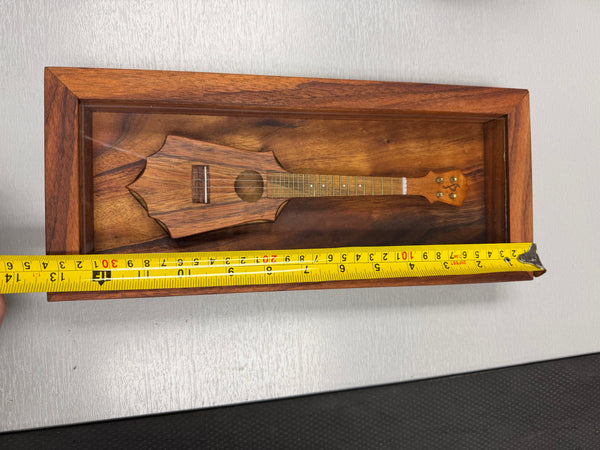 Pops KoAloha Masterpiece Mini Sceptre Ukulele w/Display Case - UkeSA