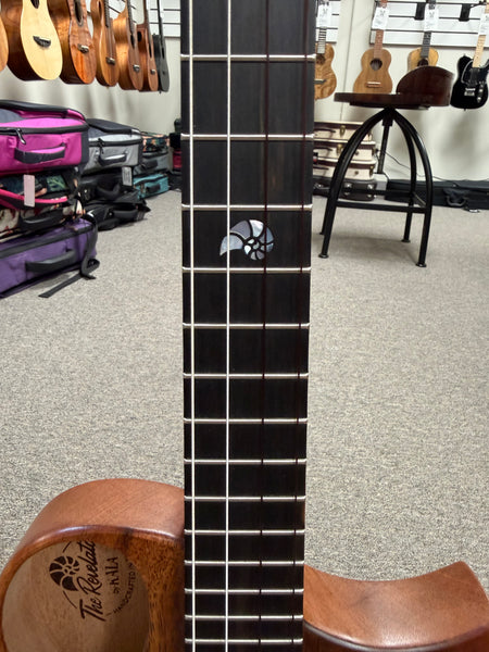 KALA Revelator Koa Electric Baritone Ukulele w/Case - Made In The U.S.A.