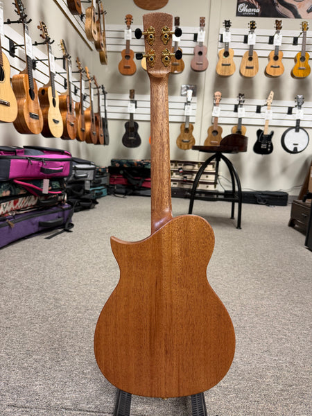 KALA Revelator Koa Electric Baritone Ukulele w/Case - Made In The U.S.A.