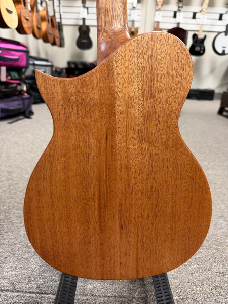 KALA Revelator Koa Electric Baritone Ukulele w/Case - Made In The U.S.A.