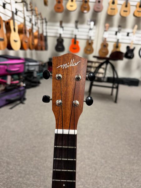 Millar TM-210L Solid Mahogany Soprano Long Neck Ukulele