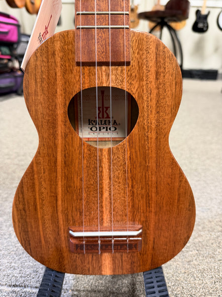 KoAloha KSO-10 Solid Acacia Soprano Ukulele w/Case #1 - KoAloha Opio