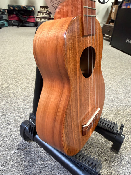 KoAloha KSO-10 Solid Acacia Soprano Ukulele w/Case #1 - KoAloha Opio