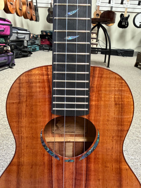 KoAloha KTM-00MR Solid Curly Koa Tenor Ukulele w/Case #1 - Makers Reserve Limited Edition