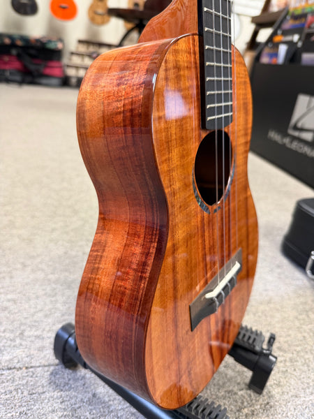 KoAloha KTM-00MR Solid Curly Koa Tenor Ukulele w/Case #1 - Makers Reserve Limited Edition