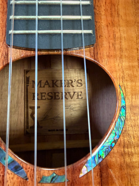 KoAloha KTM-00MR Solid Curly Koa Tenor Ukulele w/Case #1 - Makers Reserve Limited Edition