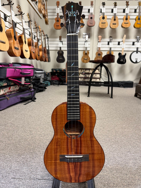 KoAloha KTM-00MR Solid Curly Koa Tenor Ukulele w/Case #2 - Makers Reserve Limited Edition