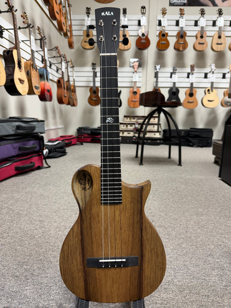 KALA Revelator Nautilus Korina Electric Tenor Ukulele w/Case - Pre Loved