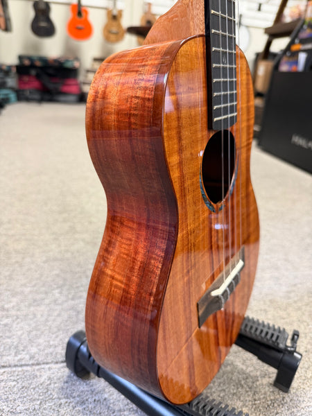 KoAloha KTM-00MR Solid Curly Koa Tenor Ukulele w/Case #2 - Makers Reserve Limited Edition