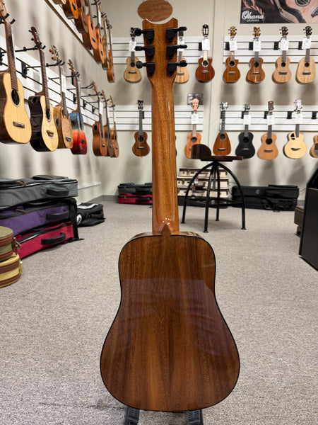 Romero Creations Daniel Ho 6 String Solid Spruce/Phoenix Dreadnought Steel String Baritone Ukulele/Guitar w/Case - RC-DH6DS-SP