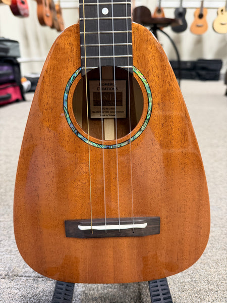 Romero Creations Solid Mahogany STC Ukulele w/Case - Soprano, Concert, Tenor - RC-STC-M