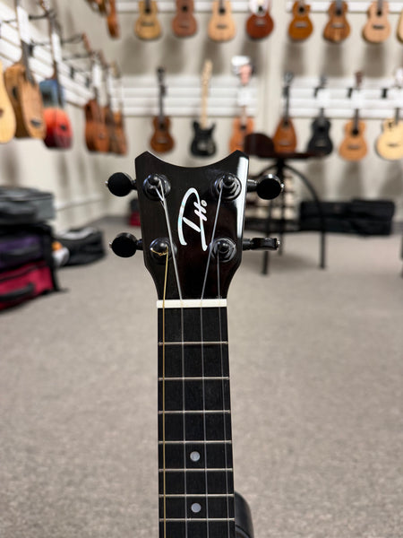 Romero Creations Solid Spalted Mango XS Soprano Ukulele w/Case #1 - Ultimate Travel Uke RC-XSMG