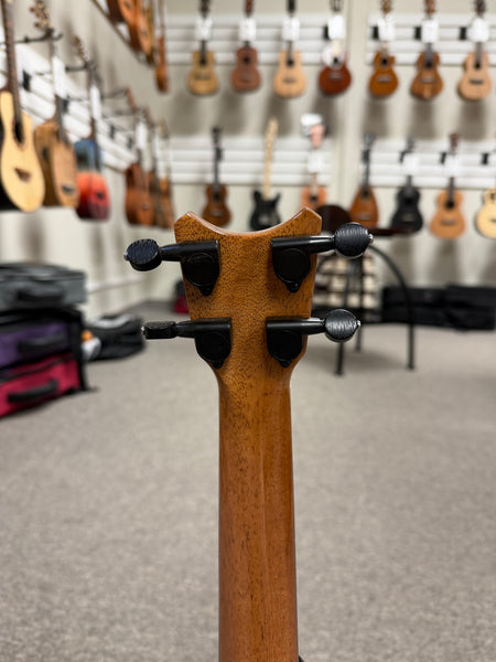 Romero Creations Solid Spalted Mango XS Soprano Ukulele w/Case #1 - Ultimate Travel Uke RC-XSMG