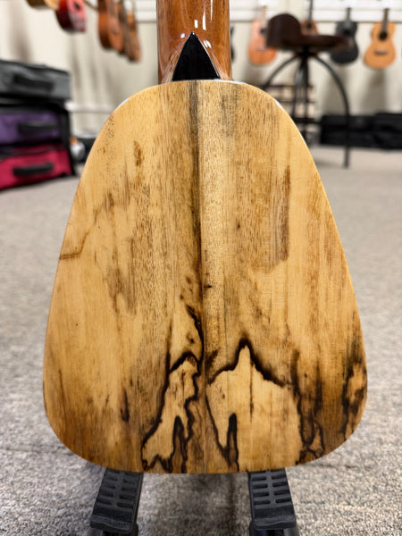 Romero Creations Solid Spalted Mango XS Soprano Ukulele w/Case #2 - Ultimate Travel Uke RC-XSMG