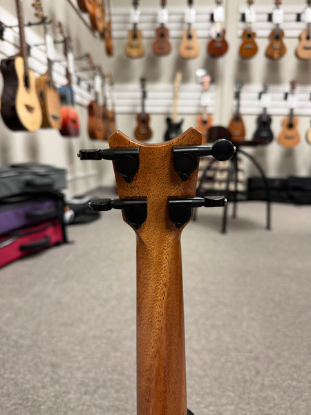 Romero Creations Solid Spalted Mango XS Soprano Ukulele w/Case #2 - Ultimate Travel Uke RC-XSMG