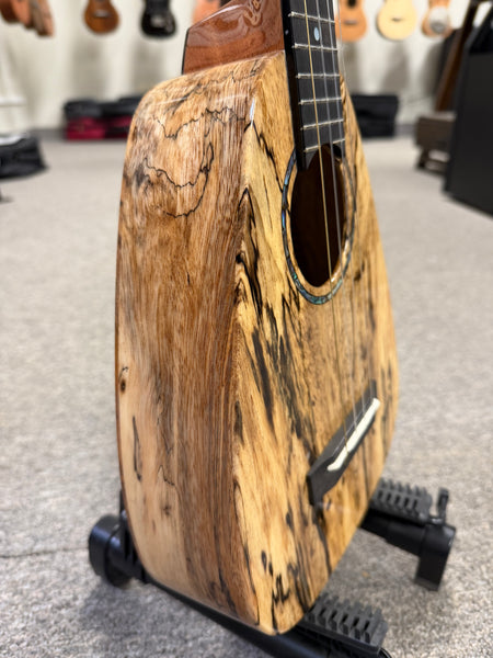Romero Creations Solid Spalted Mango STC Ukulele w/Case - Soprano, Tenor, Concert - RC-STC-MG