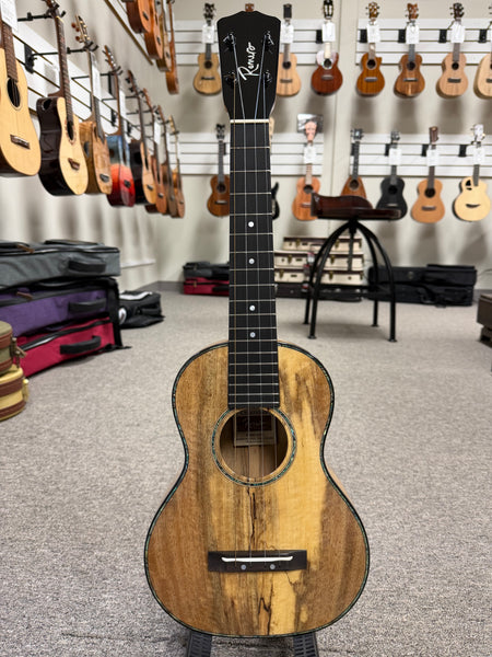 Romero Creations Solid Spalted Mango Signature Replica Tenor Ukulele w/Case - RC-R-MG