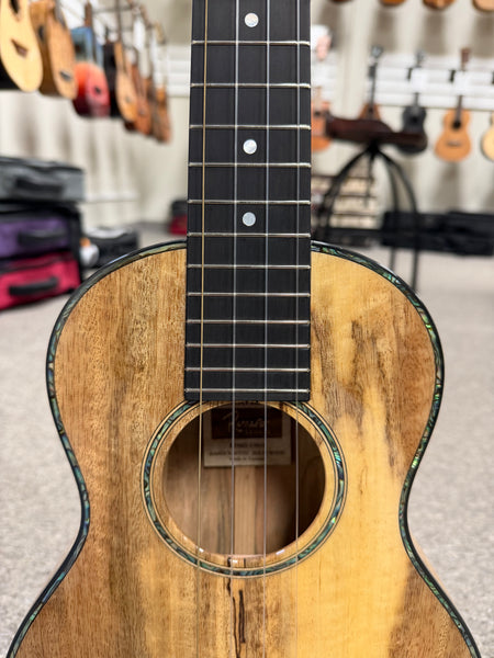 Romero Creations Solid Spalted Mango Signature Replica Tenor Ukulele w/Case - RC-R-MG