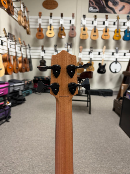 KALA Spalted Mango Acoustic-Electric U-Bass w/Case - UBASS-SP-MNG-FS