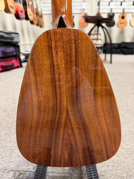 Romero Creations Solid Koa Tiny Tenor Ukulele w/Case - RC-TT-K