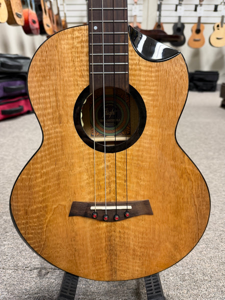 Flight Fireball Solid Mango Electric Baritone Ukulele - Pre Loved