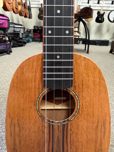 Makaio MSMTP-10 Spalted Mango Pineapple Concert Long Neck Ukulele w/Case