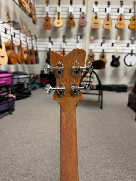 Makaio MSMTP-10 Spalted Mango Pineapple Concert Long Neck Ukulele w/Case