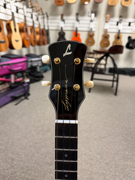 Lymana Solid Spruce/Koa Custom Tenor Ukulele w/Case - Pre-Loved - Made in Hawaii - Vintage Burst
