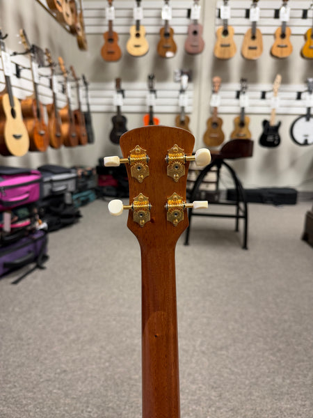 Lymana Solid Spruce/Koa Custom Tenor Ukulele w/Case - Pre-Loved - Made in Hawaii - Vintage Burst
