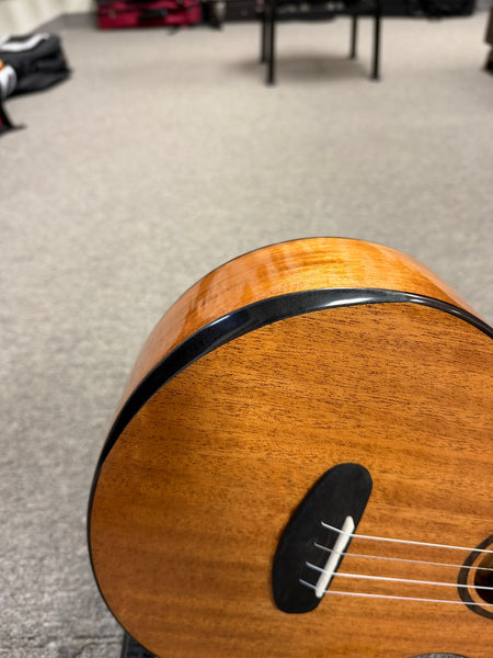 KALA KA-CT-SMH-BG Solid Mahogany Baritone Ukulele w/Case - Contour Series