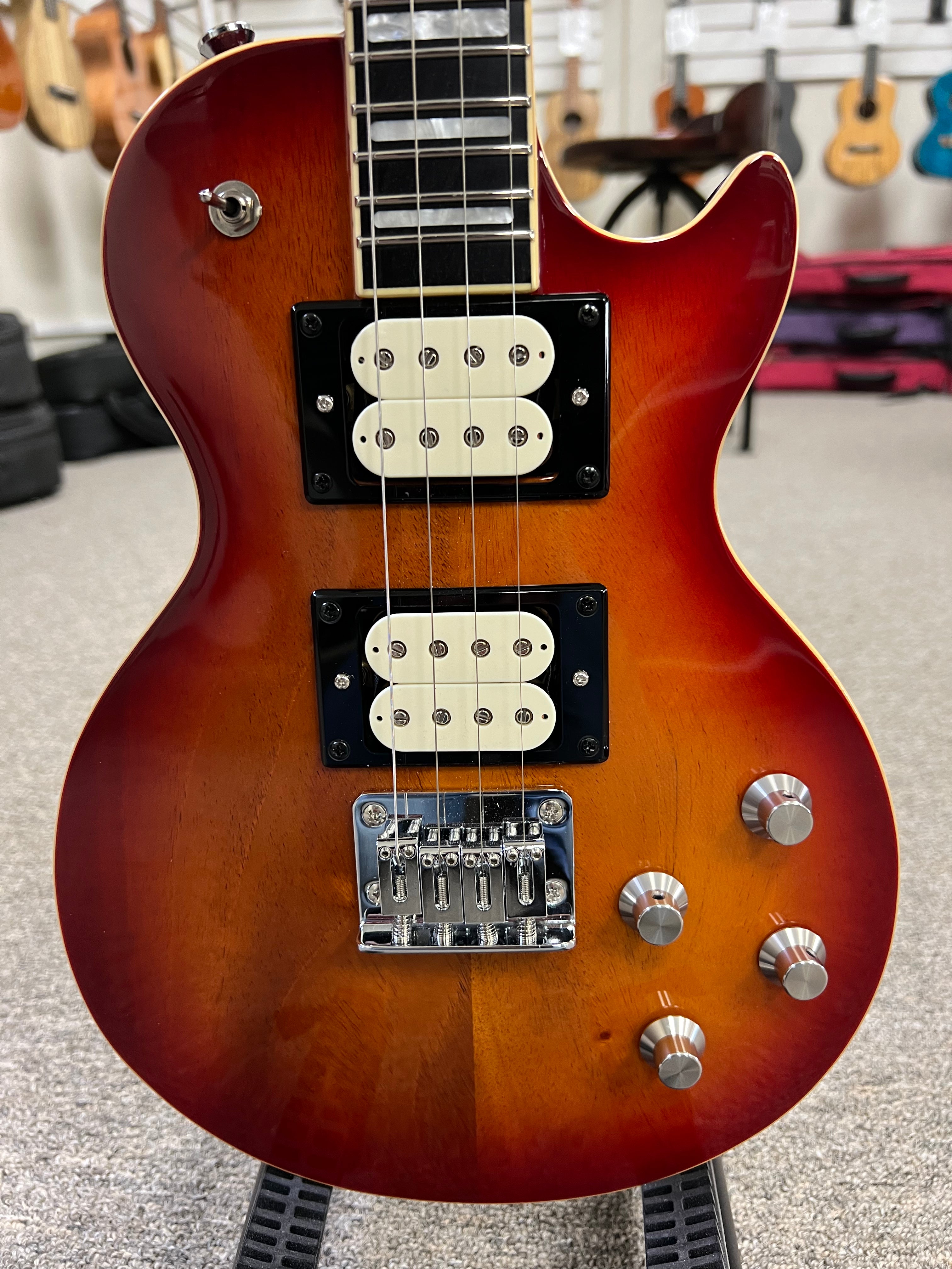 Risa lp tenor online electric ukulele