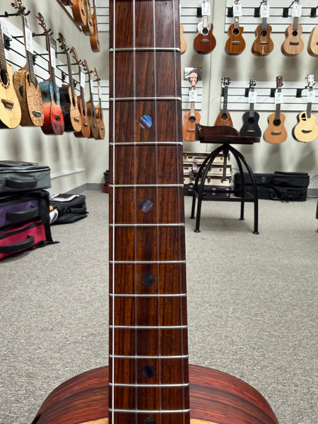 Pilarte Solid Teak/Cocobolo Tenor Ukulele w/Case - Pre Loved