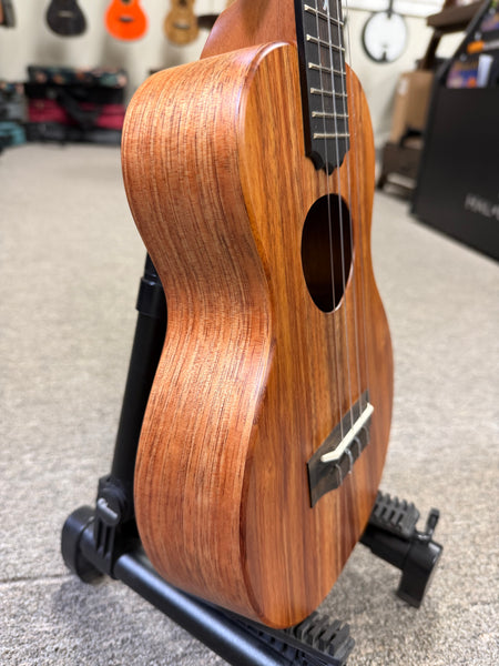 KoAloha KCM-10 Solid Koa Pikake Concert Ukulele w/Case #2 - Made in Hawaii