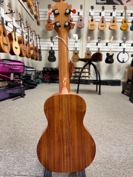 KoAloha KCM-10 Solid Koa Pikake Concert Ukulele w/Case #2 - Made in Hawaii